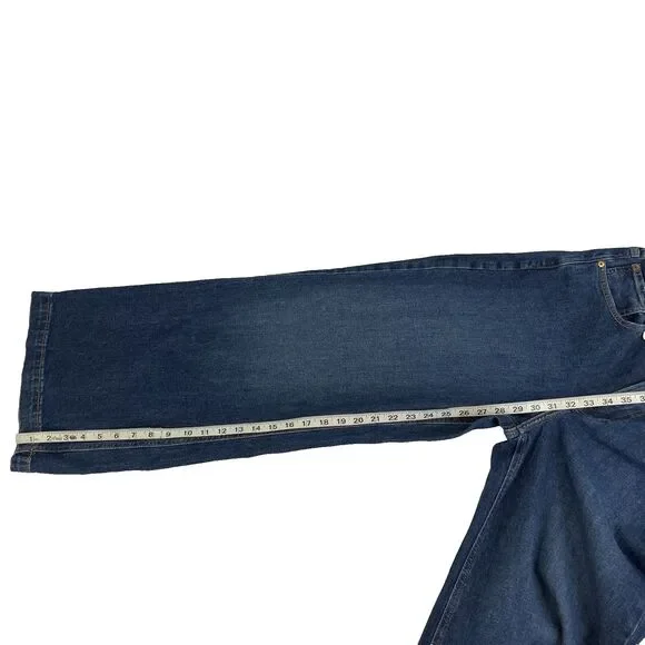 Women’s Gap High Rise Stride Wide Leg Denim Jeans Size 28 6 Short - Picture 8 of 10